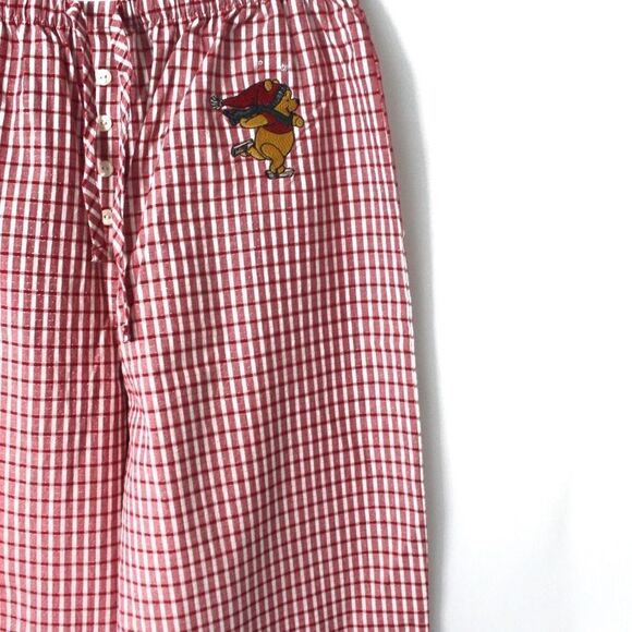 NEW Vintage Winnie the Pooh Gingham Sleepwear in M - Picture 6 of 8